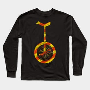 Unicycle Bike Circus Long Sleeve T-Shirt